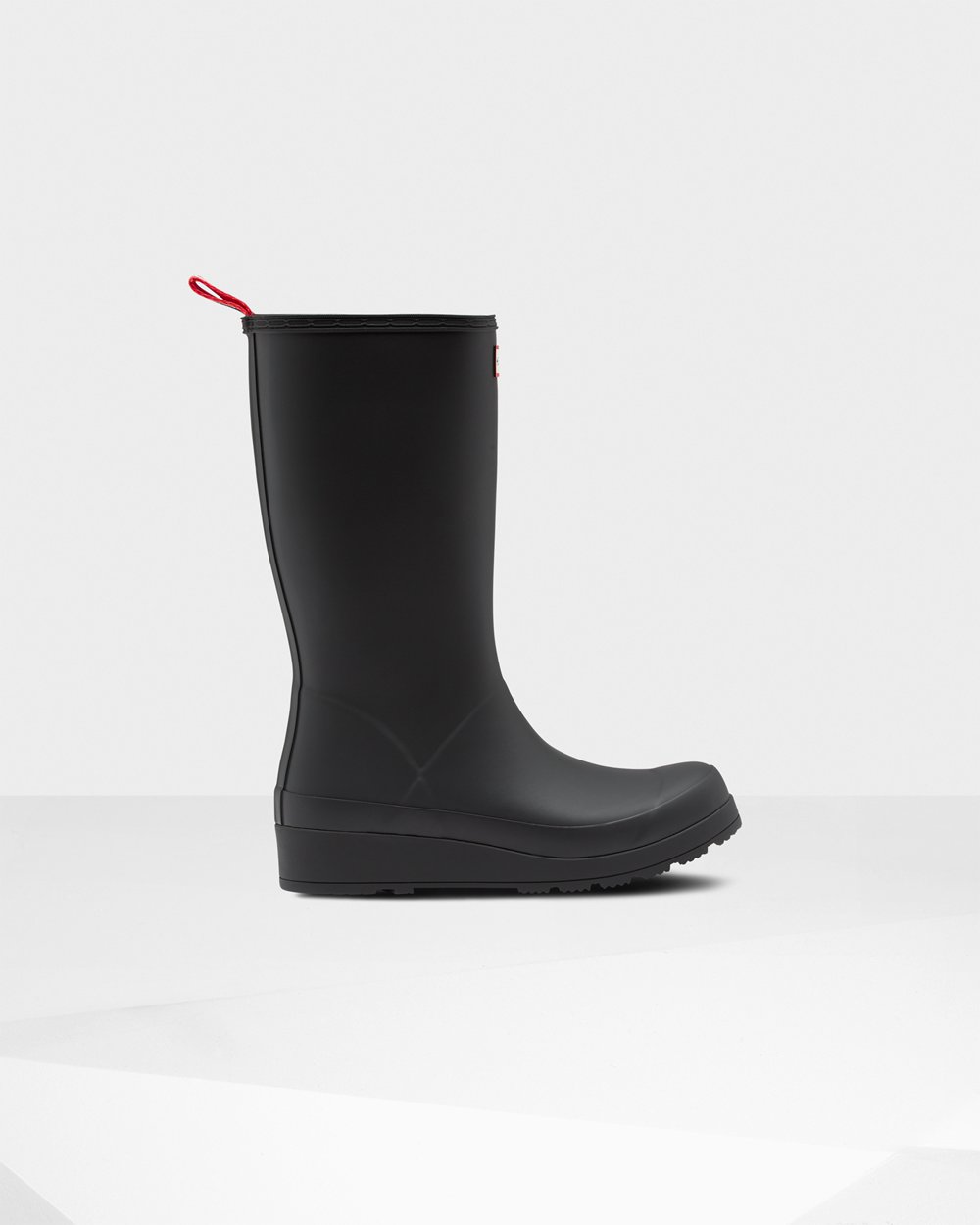 Hunter Ženske Play Čizme Crne Original Insulated Tall Rain Hrvatska 0723-MUJVN